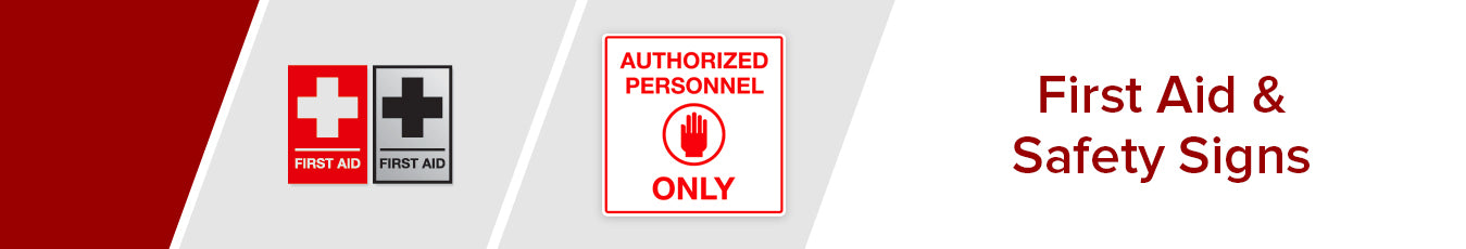 First Aid & Safety Signs