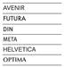 ADA fonts
