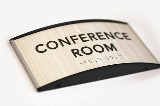 Braille Conference Room Signs 