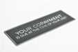 Co-payment Due Sign