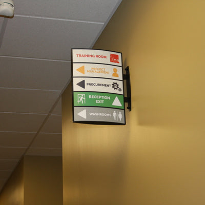 Curved Projecting Sign – Double Sided