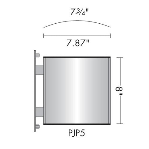 Curved Projecting Sign – Double Sided