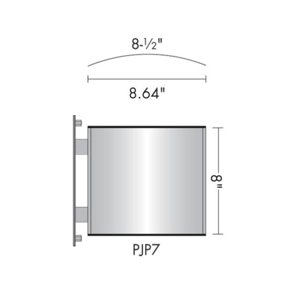 Curved Projecting Sign – Double Sided