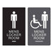 Americans with Disabilities Act (ADA) Braille Mens Locker Room Signs