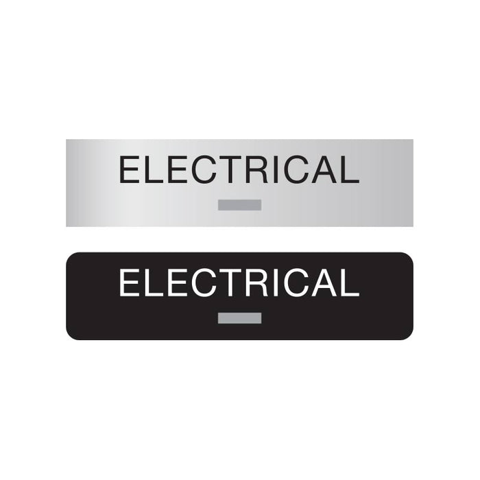 Americans with Disabilities Act (ADA) Braille Electrical Signs