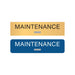 Americans with Disabilities Act (ADA) Braille Maintenance Signs
