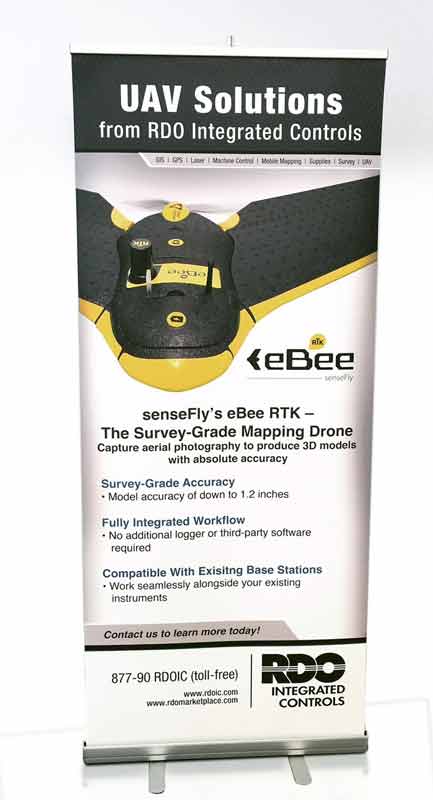 Retractable Graphic with Stand