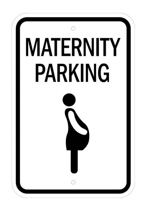 Maternity Parking Sign