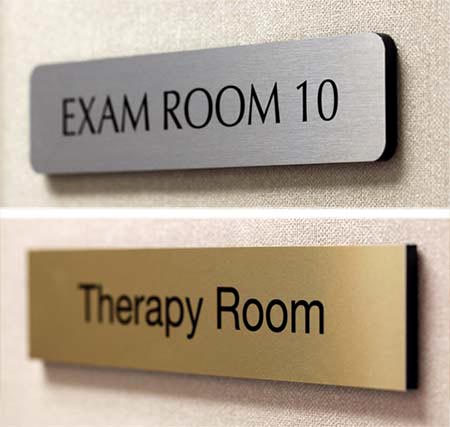 Custom Door Signs & Wall Signs for Medical, Dental, & Doctors Offices ...