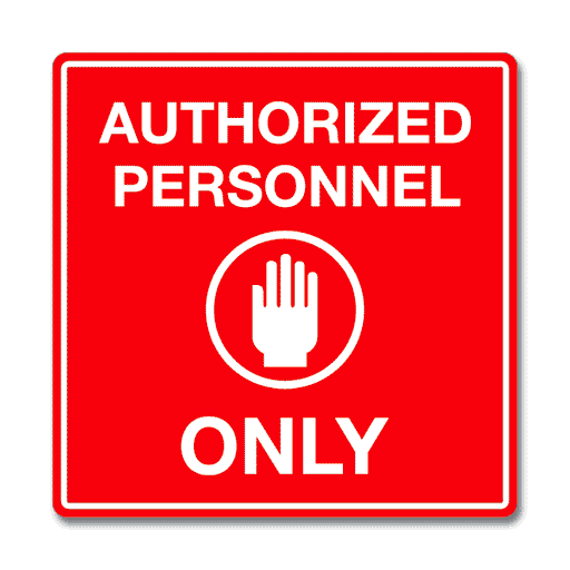 Medical Safety Signs