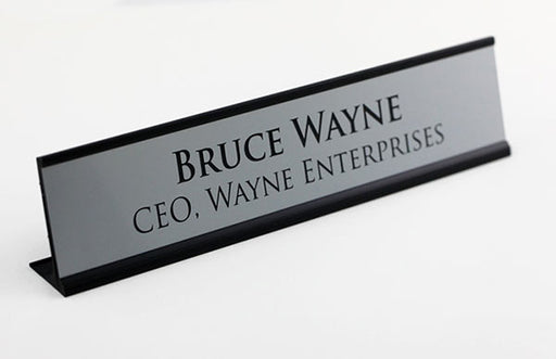 Engraved Custom Desktop Signs