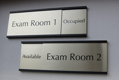 Custom Sliding Office Signs for Medical, Dental, & Doctors Offices ...