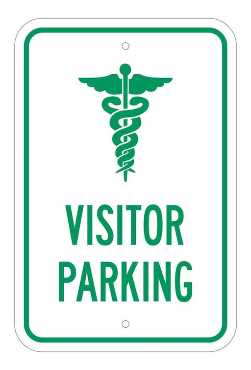 Exterior Grade Visitor Parking Signs