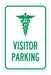 Exterior Grade Visitor Parking Signs